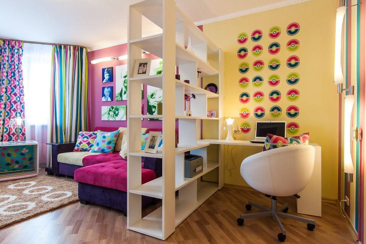 Одна детская комната для двух детей: варианты разделения пространства