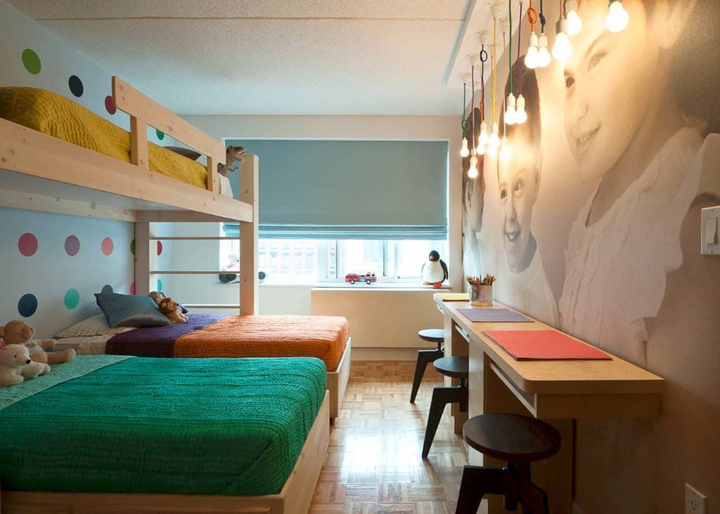 Восхитительные идеи обустройства комнаты для двух школьников