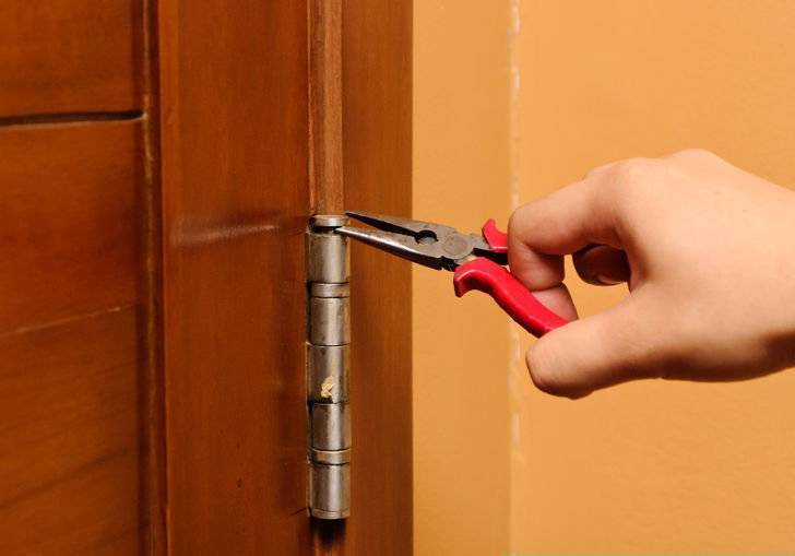 Как и чем смазать входную металлическую дверь, если она скрипит?