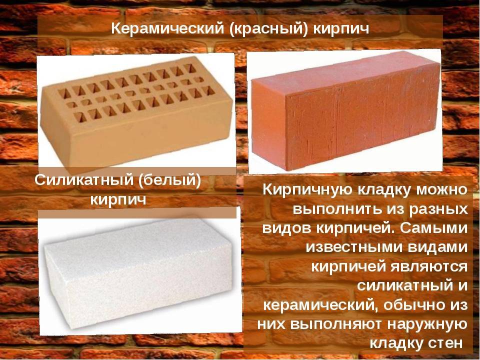 Свойства и характеристики красного керамического кирпича: размер, вес, теплопроводность