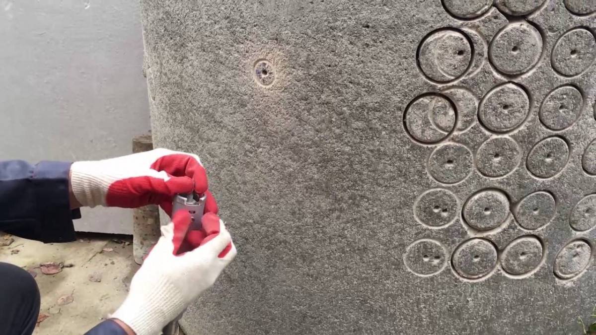 Алмазные коронки для сверления бетона