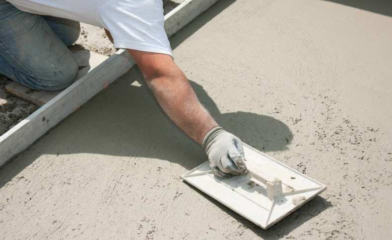 Технология железнения бетонных поверхностей