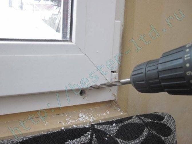 Как отремонтировать сорванную резьбу крепления фурнитуры окна