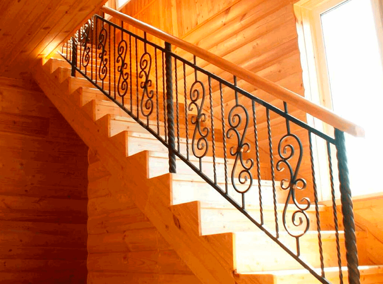 Проекты и фото деревянных лестниц в частных домах