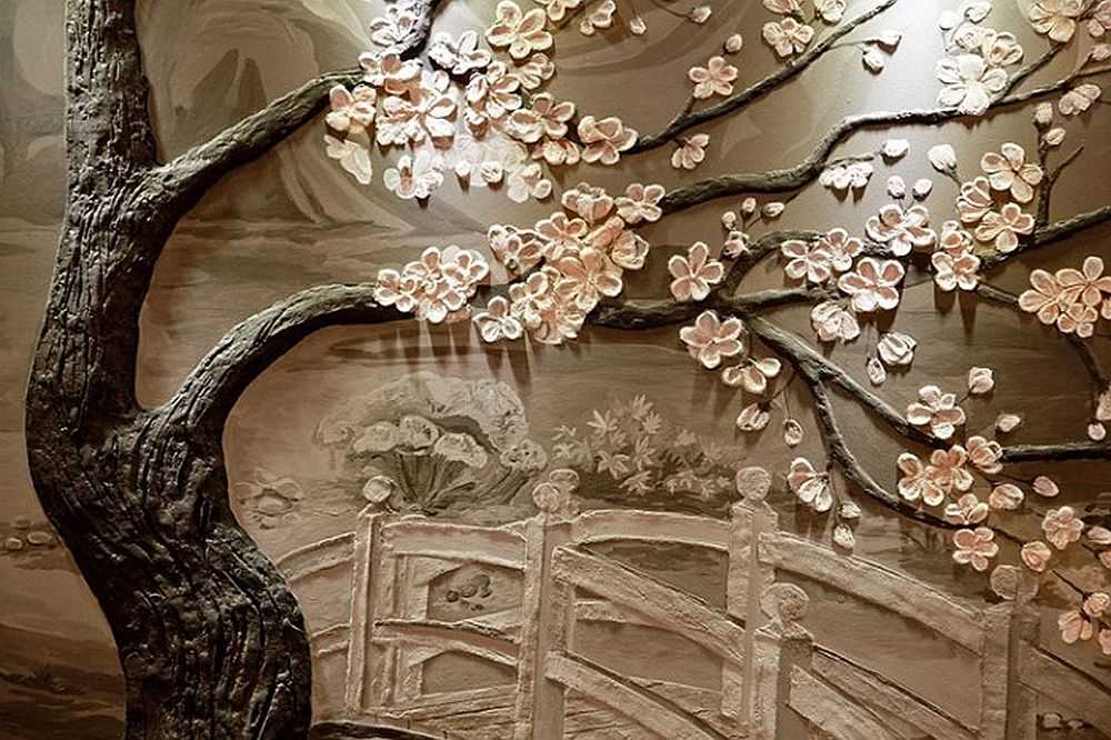 Барельеф на стене в квартире своими руками: как делать птицы, цветы или геометрические фигуры из гипсовой смеси, обязательные требования к шпатлевке и трафаретам