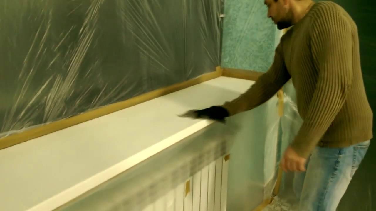 Чем покрасить пластиковый подоконник-пвх белого цвета? правильная подготовка, покраска и покрытие лаком подоконника!
