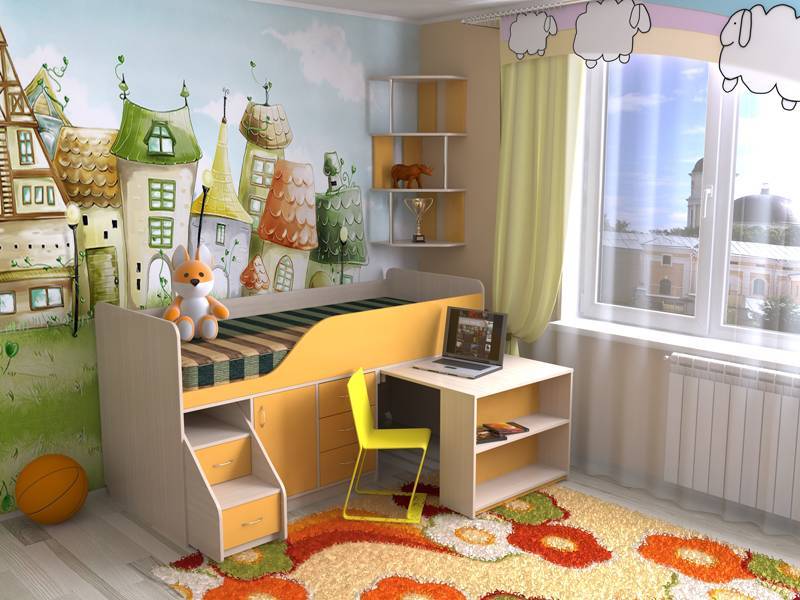 Детская комната для школьника в современном стиле 2021: как оформить, интересные идеи дизайна интерьера, фото, видео