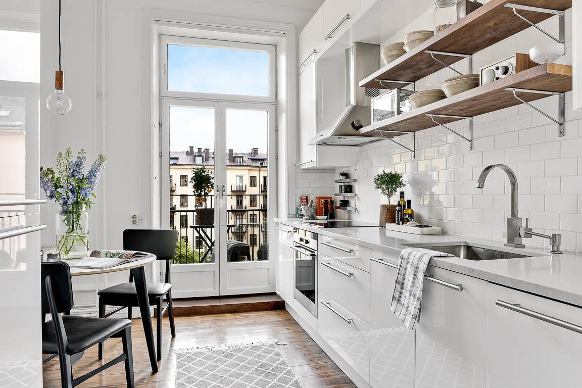 Кухня в скандинавском стиле: 99 фото в интерьере, идеи дизайна