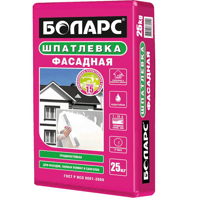 Шпаклевка для наружных работ. рейтинг производителей фасадной шпаклевки :: syl.ru