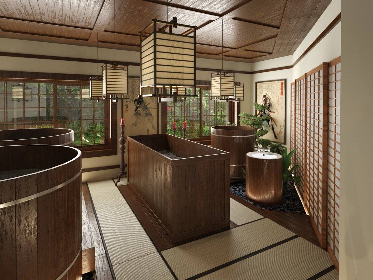 Японские бани: как и где можно попариться | япония10.ру