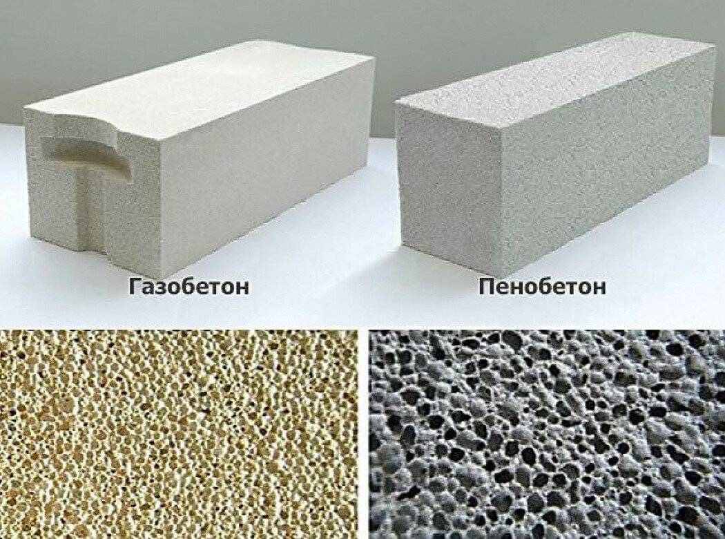 Газобетон или пенобетон – в чем разница и что лучше для строительства дома, сравнение материалов, фото