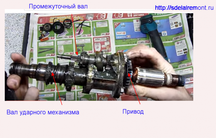 Как разобрать перфоратор makita hr2450 видео • auramm.ru