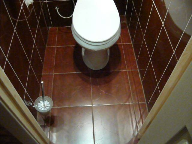 Отделка туалета плиткой – делимся секретами укладки