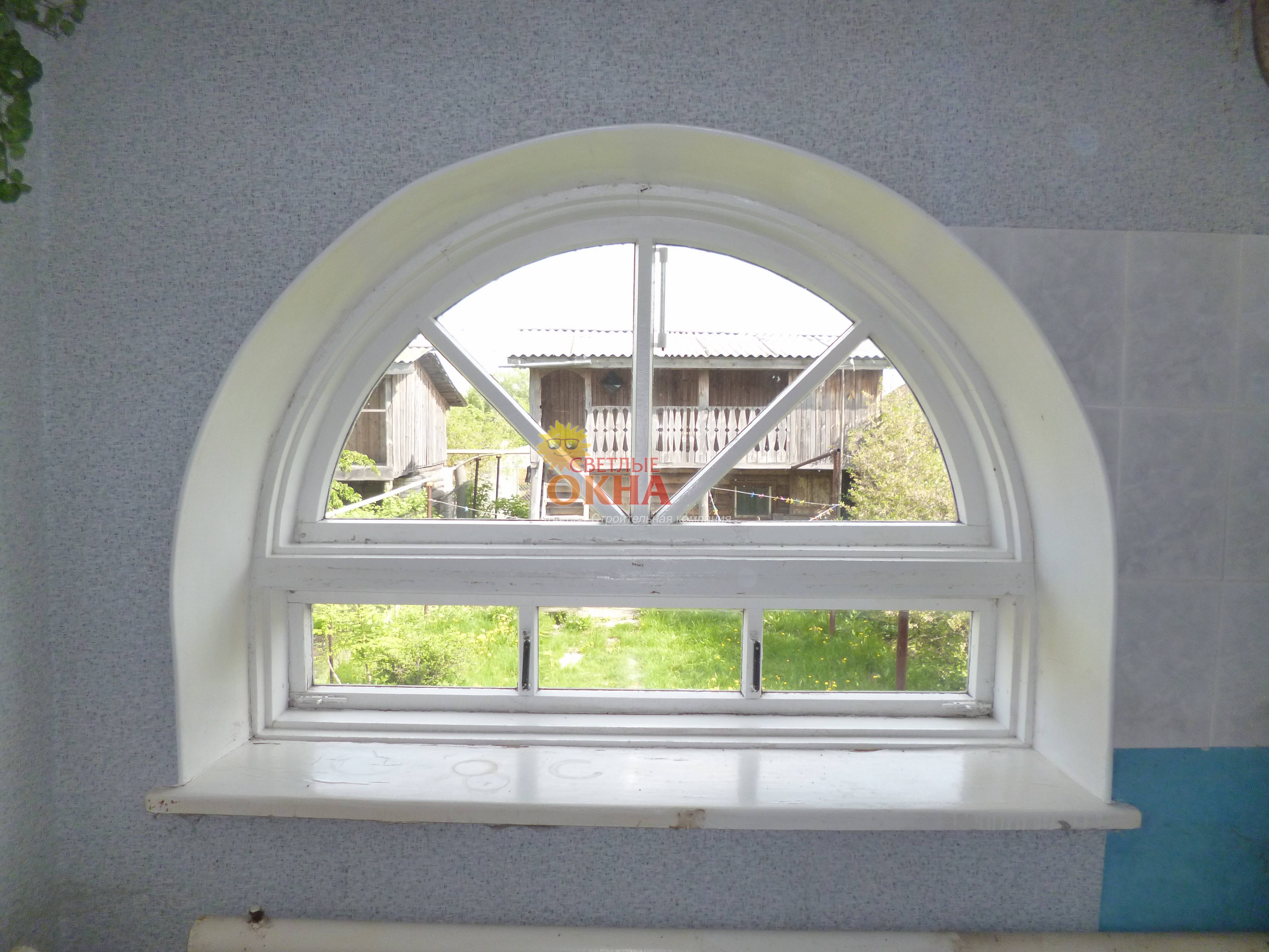 Арочные окна — роскошная изюминка любого дома + фото
