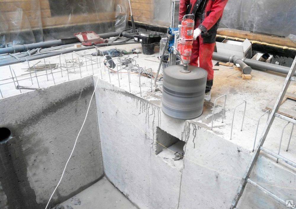 Технология алмазной резки для бетонных стен