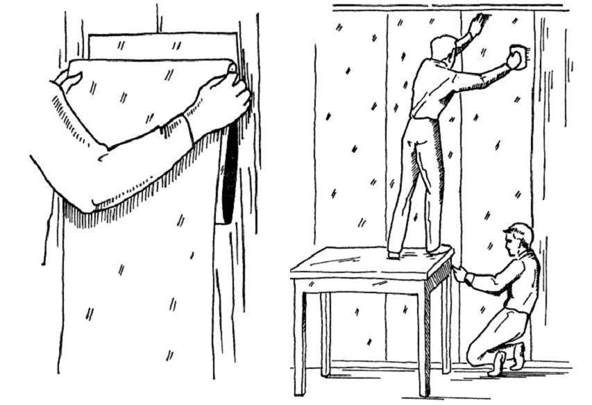 Как клеить обои на гипсокартон: подготовка и оклейка гкл обоями своими руками
