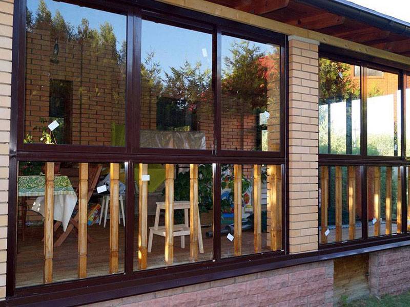 Раздвижные окна для террасы — удобное конструктивное решение