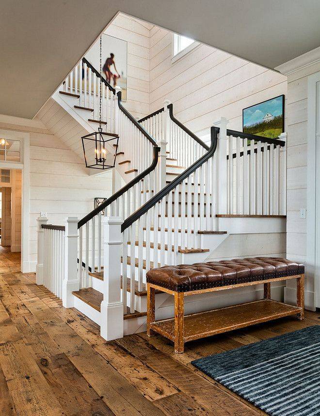 Отделка лестницы в частном доме: 60+ роскошных идей декора, покрытий и облицовки