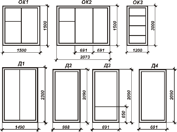Размеры оконных проемов в панельных домах, размер окна в панельном доме