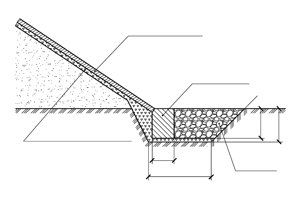 Методика армирования откосов с помощью объемной георешетки