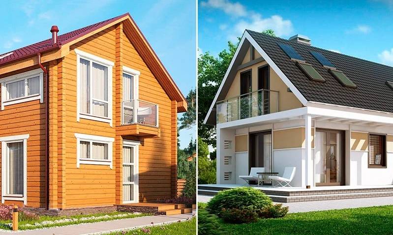 Сравним какой дом лучше: каркасный или из бруса? - точка j