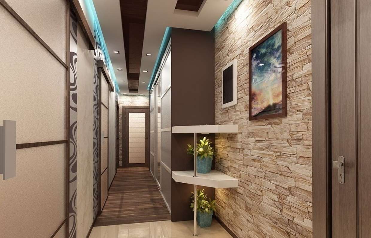 Идеи для дизайна длинного коридора в квартире
