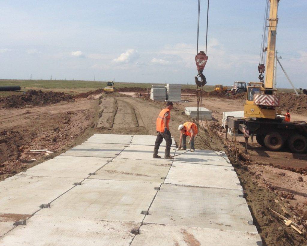Строительство бетонных дорог: технология, конструкция, выполнение работ