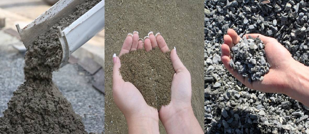 Что лучше для бетона: щебень или гравий - различия